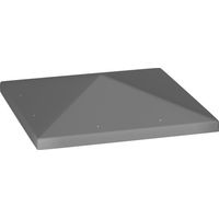 Toile de rechange pour tente-abri, trous de drainage, protection solaire UPF30+, 3 x 3 m, gris foncé