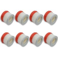 Paquete de 8 filtros HEPA de repuesto para aspiradoras de mano Xiaomi Dreame V8, V9, V9B, V9P y V10.