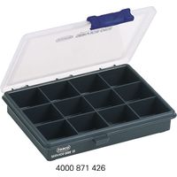 raaco Assorter 6-12 Sortimentskasten (L x B x H) 175 x 143 x 32 mm Anzahl Fächer: 12 feste Unterteil
