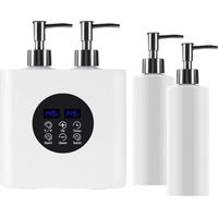 Distributeur d'huile de massage électrique portable noir pour salon de beauté et spa à domicile