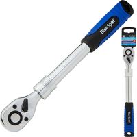 BlueSpot Socket Extendable Telescopic Ratchet Handle Quick Release 72 Teeth 3/8"