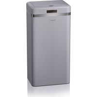 SWAN SWKA4500GRN Retro Poubelle à Ouverture Automatique avec Capteur, Métal, 45 Litres, Vintage Gris