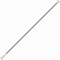 Bastone Silver Estensibile Asta Appendiabiti Tende Regolabile Da 140-260cm 59410