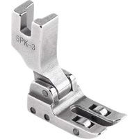 Pieds-de-biche pour machines à coudre, accessoires pour machines à coudre industrielles à plat, pieds-de-biche pour machines à coudre industrielles avec roulettes pour tissus lourds (SPK - 3 pieds-de-