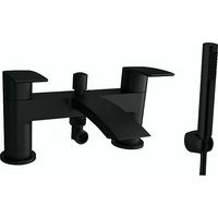 Portobello Bath Shower Mixer Matt Black
