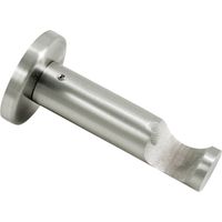 Gardinia Träger Winsor offen edelstahl-optik, Ø 25 mm Gardinenstangen & Zubehör