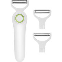 Éplucheur électrique portable pour fruits et légumes, assistant de cuisine rechargeable USB pour pommes, pommes de terre, carottes, concombres