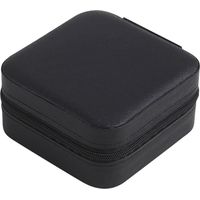 Mini Jewelry Travel Case, Small, Portable Organizer Portable Display Storage Box For Rings Earrings Necklaces Gifts