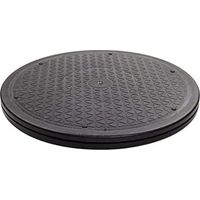 Soporte giratorio de acero resistente con rodamientos de bolas para pantalla de TV y tocadiscos, color negro, 30,5 cm.