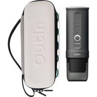 Kit OutIn Nano Cafetera Espresso Eléctrica Portátil + Estuche EVA - Gris Sideral - Camping, Viaje