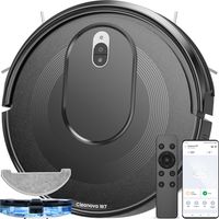 Vactidy Cleanova W7 Saug- und Wischroboter – 4000 Pa – 55 dB leise – 120 Min. Laufzeit – 120 m² Reinigungsbereich – Benzinfrei – Alexa-/App-/IFTTT-Konnektivität