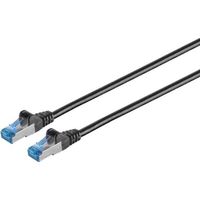 Cable de red MicroConnect S/FTP CAT6 de 10 m, PVC negro, PiMF, 4 x 2 x AWG 27, CCA, B-SFTP610S