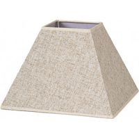 Pantalla Piramide Tenorio E27 Lino Beis 25dx11dx18h
