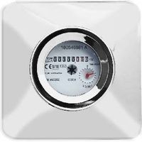 COMPTEUR MODÈLE VENUS AVEC BOÎTIER MÉTALLIQUE Dimensions : Diam. 15 -1/2" Eau chaude