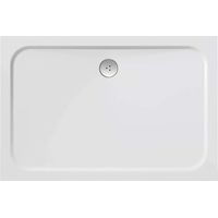 Ravak Galaxy Pro Chrome - Duschtasse Gigant Pro-100 Chrome, 100x80 cm, Weiß XA04A401010