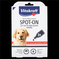 FIPROVIT 268 MG SOLUZIONE SPOT-ON PER CANI DI TAGLIA GRANDE FIPRONIL 3 X 2.68 ML