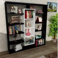 Librería GRANDE negro y blanco 125 cm