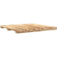 Lot de 30 dalles de terrasse marron de 50 x 50 cm