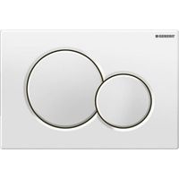 Plaque de déclenchement GEBERIT SIGMA 01 - Pour réservoir UP320 / UP720 - 115.770.11.5 - Blanc