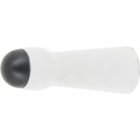 CHRISLIGNE Wandtürstopper, weißes Holz, 8 x 3 x 3 cm CHRISLIGNE