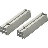Support de sol 450 mm – Charge max 200 kg – PVC pour climatiseur extérieur – Visserie incluse – EID