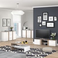Commode avec tiroirs Novelli, Sonoma, 155 x 80 cm avec tiroirs, Vicco