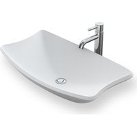 MOREA - LAVABO RETTANGOLARE DA APPOGGIO - Lavabo