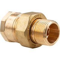 Viega Rohrverschraubung 447045 R 1 1/2 x Rp 1 1/2, Rotguss, konisch dichtend