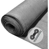 VOUNOT 1×20m Privacy Netting Garden Screening Shading Net Grey
