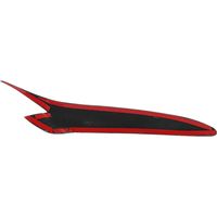 Enjoliveur de phare en fibre de carbone pour Mazda RX-8 2004-2008, mesurant 497,5 cm.