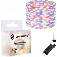 LUCI A FILO 100LED MULTICOLORE A CORRENTE IP44