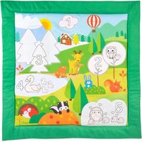 Chicco 10632000000 Alfombra de juego con números multicolor