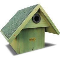 Habau großer Nistkasten mit Dachüberstand 25 x 25 x 30 cm