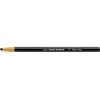 Crayon Gras Lyra Noir Marquage Multi-surfaces, Noir Intense - Lyra