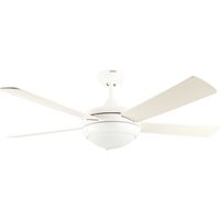 Ventilateur de plafond Ursa BL Blanc & Pin