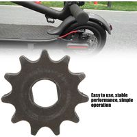Pignon 11 dents T8F pour scooter électrique, compatible avec chaîne de transmission.