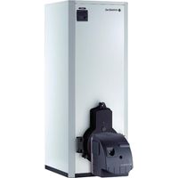 Caldera de fuel de acero Chimenea BioFioul Premys De Dietrich 27 kW + depósito de 100 L con quemador