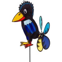 Gartendekoration hq raven mini Polyester 33x73 cm