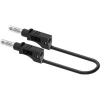 Electro PJP 2210/600V-CD1-100N Cordon de mesure enfichable 4 mm 100 cm noir 1 pc(s)