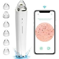 Aspirateur Point Noir SPECOOL avec Caméra à Boutons et 6 Têtes d\'aspiration