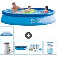 Easy Set Pool Rund - 366x76 cm - 6-teilig S30993