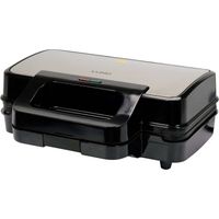 PIASTRA PER PANINI, GRILL, TOAST E WAFFLE XXL 3 IN 1 DA 900 W - W-67530
