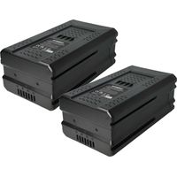 EXTENSILO 2x Battery Replacement for Kobalt KB680-06, KB280-06, KB3080-06, KB2580-06 for Power Tools, Garden tool (6000 mAh, Li-Ion, 80 V)