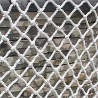 Rete di sicurezza in nylon, rete di protezione anticaduta, corda resistente e durevole per finestre e balconi, previene le cadute, rete antistrappo, recinzione decorativa (1x6 m)