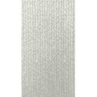 Ensemble De 12 Panneaux Décoratifs Effet Pierre Grattée 3D, Revêtement Mural Pu 8,6 M², 120X60X2,5 Cm, Blanc Albâtre