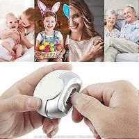 Coupe-ongles électrique, coupe-ongles électrique automatique, coupe-ongles portable et sécurisé pour adultes et personnes âgées (rouge)