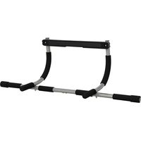Barra de Dominadas en Techo Barra para hacer Dominadas Barra de Tracción para Entrenamiento Carga 110kg 92x40x17cm Negro