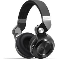 Bluedio T2+ (Turbine 2 plus) Casque Bluetooth stéréo sans fil avec microphone carte micro-SD et FM radio Noir
