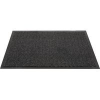 Tapis d'entrée intérieur antidérapant ALCAZAR 40x60cm Anthracite