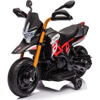 Moto Elettrica per Bambini 6V Aprilia Dorsoduro Small Nera